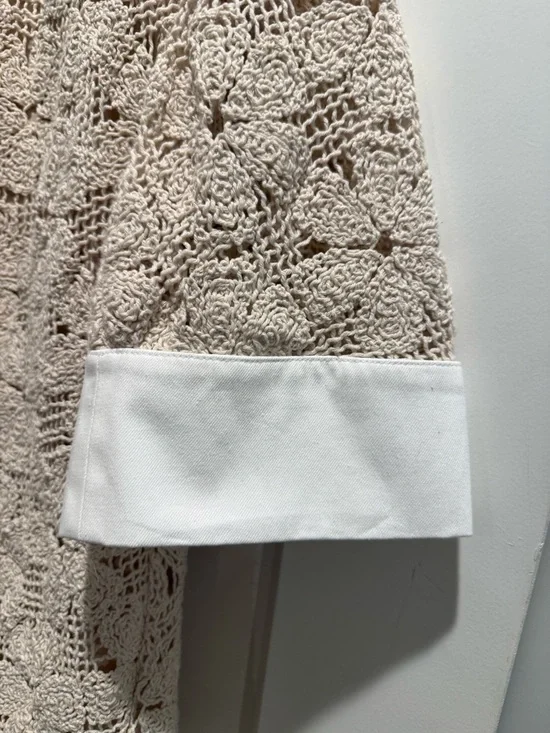 TUCKERNUCK Tan Crochet Collier Dress
Size Small - Picture 4 of 14